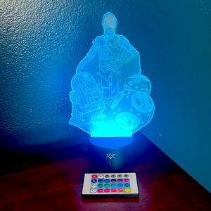 R2D2, BB8 and C-3PO Night Light